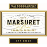 Marsuret Prosecco di Valdobbiadene Superiore San Boldo Prosecco Brut