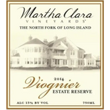 Martha Clara Vineyards Viognier Estate Reserve