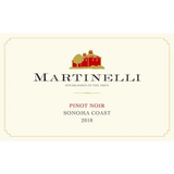 Martinelli Winery Pinot Noir Sonoma Coast 2018