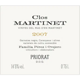 Mas Martinet Clos Martinet Priorat 2017