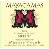 Mayacamas Merlot Mt. Veeder 2014