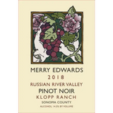 Merry Edwards Winery Pinot Noir Klopp Ranch Russian River Valley