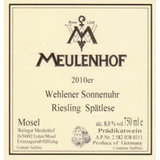 Meulenhof Riesling Wehlener Sonnenuhr Spätlese 2020