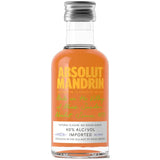 Miniature Absolut Orange Flavored Vodka Mandrin