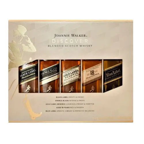 Miniature Collection Johnnie Walker Discovery Pack – Grand Wine Cellar