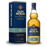 MIniature Glen Moray 12 Year Old Speyside Single Malt Scotch Whisky