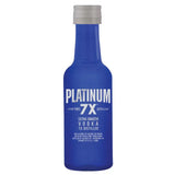 Miniature Platinum 7X Vodka Scannable Sleeve Action Pack