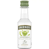 Miniature Smirnoff Green Apple Flavored Vodka