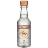 Miniature Smirnoff Peach Flavored Vodka