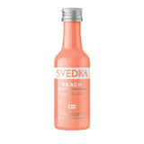 Miniature Svedka Peach Flavored Vodka