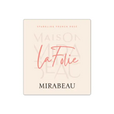 Mirabeau La Folie Sparkling Rose