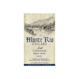 Monte Rio Ancient Vines Series Carignane Jessie'S Grove Lodi