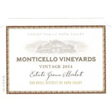 Monticello Merlot Estate Grown Oak Knoll District of Napa Valley