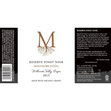 Montinore Estate Pinot Noir Reserve Willamette Valley