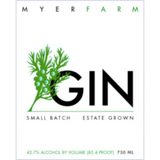 Myer Farm Distillers John Myer Gin