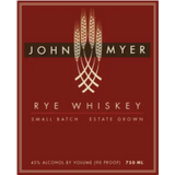 Myer Farm Distillers John Myer Rye Whiskey