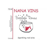 Nana Vins et Cie Boisson Rouge Sparkling Red Wine