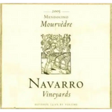 Navarro Vineyards Mourvedre Mendocino 2015