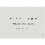 Newfound Wines Syrah Shake Ridge Vineyard Amador County