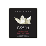 Origami Sake White Lotus Unfiltered Sake