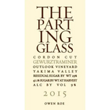 Owen Roe Gewürztraminer The Parting Glass Cordon Cut Outlook Vineyard Yakima Valley 2017