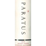 Paratus Mt. Veeder Cabernet Sauvignon 2013