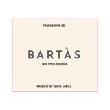 Paulus Wine Co. Chenin Blanc Bartas Stellenbosch