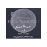 Pehu-Simonet Champagne Brut Millesime Grand Cru Blanc de Blancs Lieux No. 5 Mesnil sur Oger