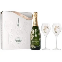Perrier Jouet Brut Belle Epoque Gift Box with Flutes – Grand Wine