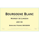 Pierre Boisson Bourgogne Blanc Murgey De Limozin