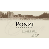 Ponzi Vineyards Pinot Gris Willamette Valley 2020