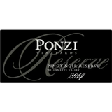 Ponzi Vineyards Pinot Noir Reserve Willamette Valley