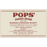 Pops’ Famous Brand Co. Blended Canadian Whisky