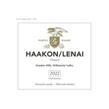Purple Hands Chardonnay Haakon/Lenai Vineyard Dundee Hills