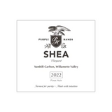 Purple Hands Shea Vineyard Pinot Noir