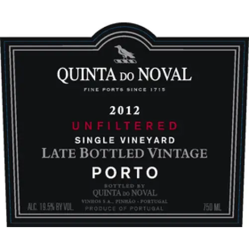 Quinta do Noval Late Bottled Vintage Single Vineyard Unfiltered Porto