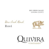 Quivira Wine Creek Ranch Rose Dry Creek Valley