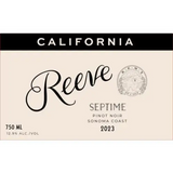 Reeve Pinot Noir Septime Sonoma Coast