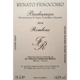 Renato Fenocchio Barbaresco Rombone 2017