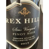 Rex Hill Pinot Noir Willamette Valley 2018