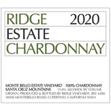 Ridge Vineyards Chardonnay Estate Santa Cruz Mountains 2020