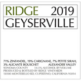 Ridge Vineyards Geyserville
