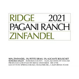 Ridge Vineyards Pagani Ranch Zinfandel