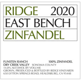 Ridge Vineyards Zinfandel East Bench Dry Creek Valley 2020