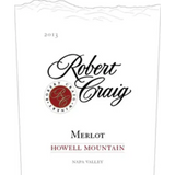 Robert Craig Merlot Howell Mountain 2015