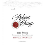Robert Craig The Stick Candlestick Ridge Vineyard Howell Mountain 2016