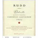 Rudd Oakville Estate Cabernet Sauvignon Estate Grown Oakville