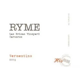 Ryme Wine Cellars Vermentino His Las Brisas Vineyard Carneros