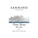 Sannino Vineyard Prima Rossa Red Wine North Fork of Long Island