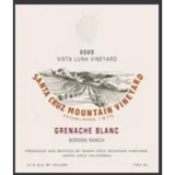 Santa Cruz Mountain Vineyard Grenache Blanc Vista Luna Vineyard